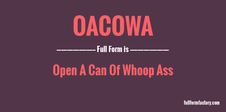 oacowa-full-form