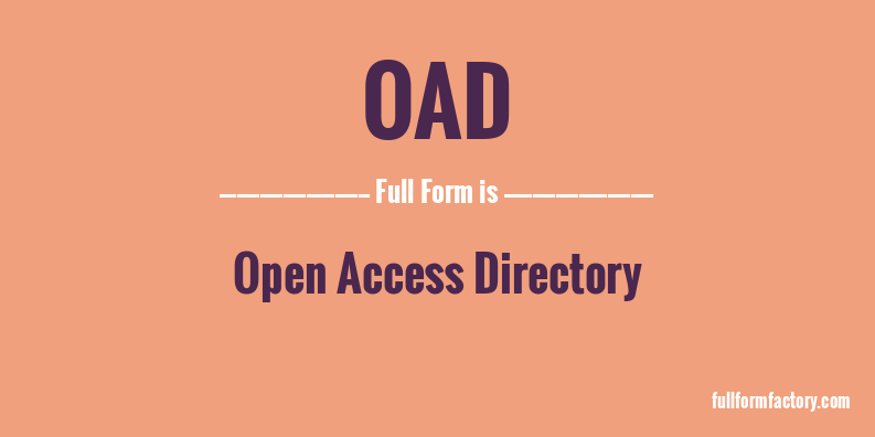 oad-full-form