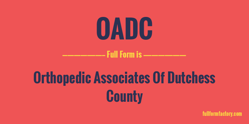 oadc-full-form