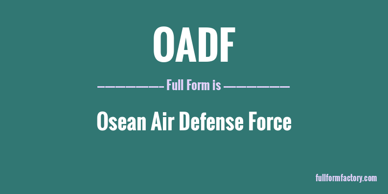 oadf-full-form
