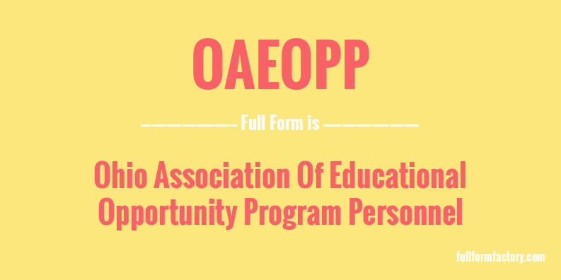 oaeopp-full-form