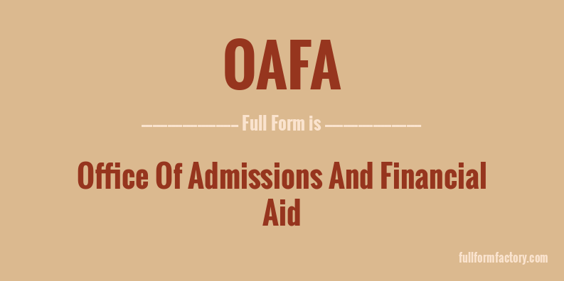 oafa-full-form