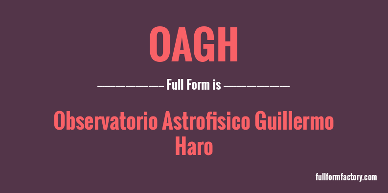 oagh-full-form