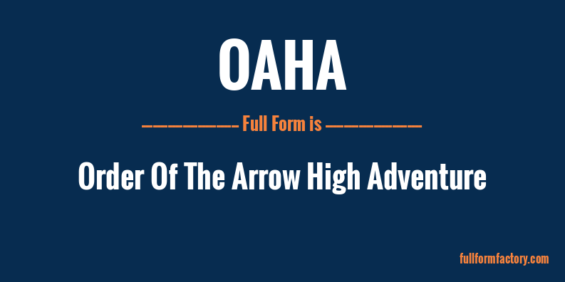 oaha-full-form