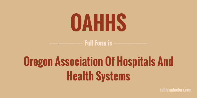 oahhs-full-form