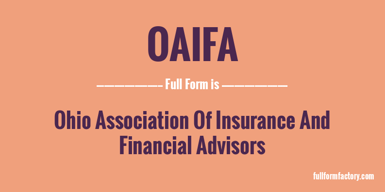 oaifa-full-form