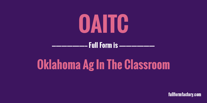oaitc-full-form