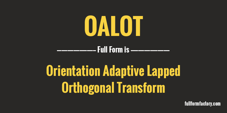 oalot-full-form