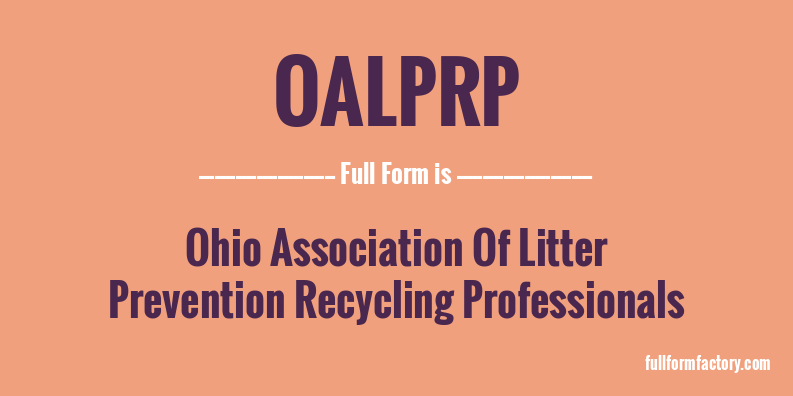 oalprp-full-form