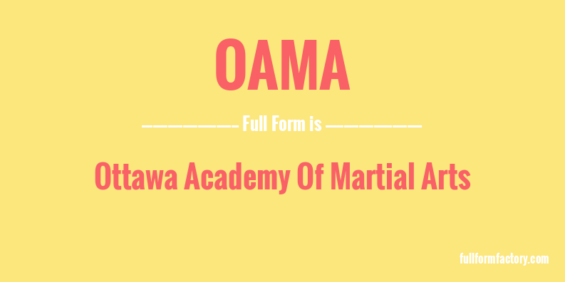 oama-full-form