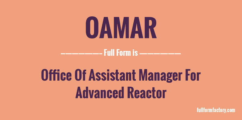 oamar-full-form