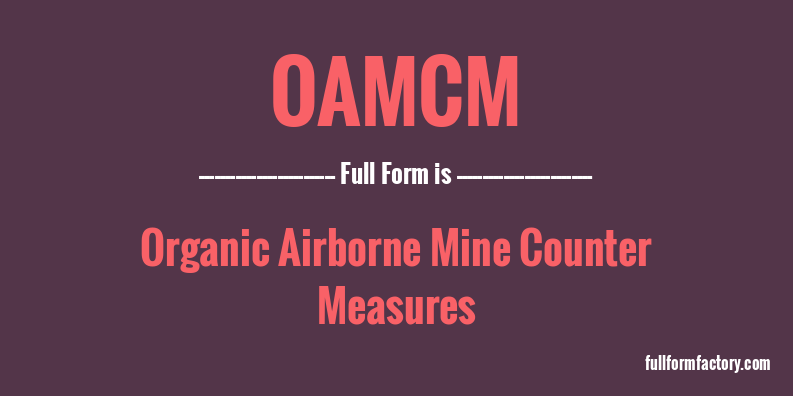 oamcm-full-form
