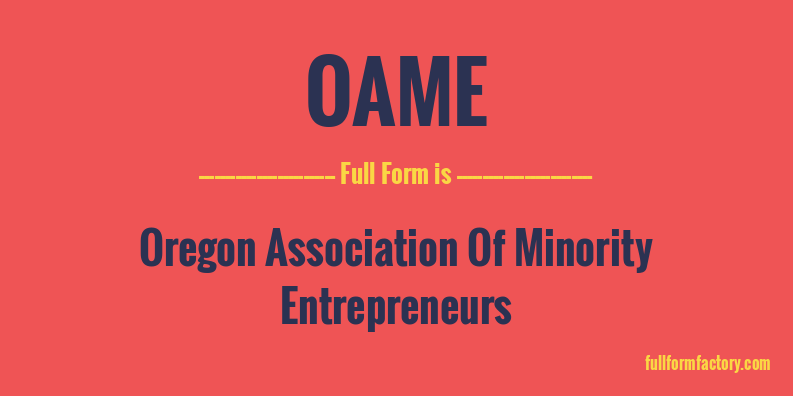 oame-full-form