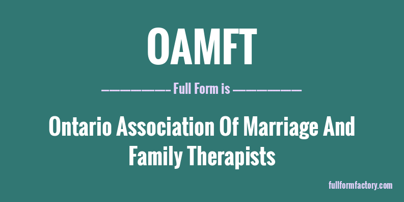 oamft-full-form