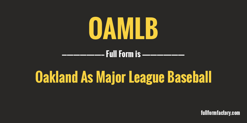oamlb-full-form