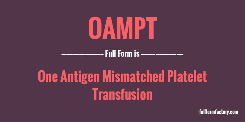 oampt-full-form