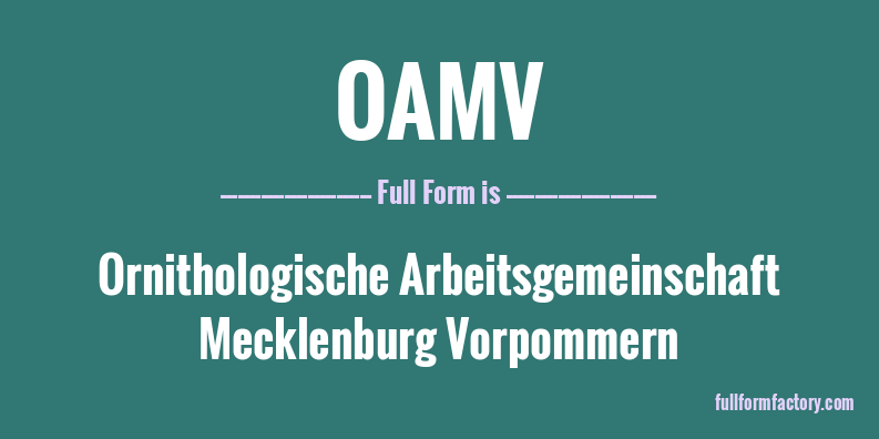 oamv-full-form