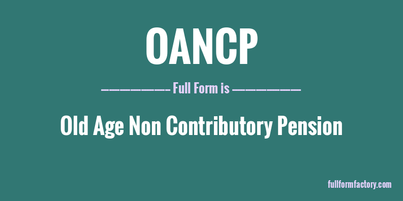 oancp-full-form