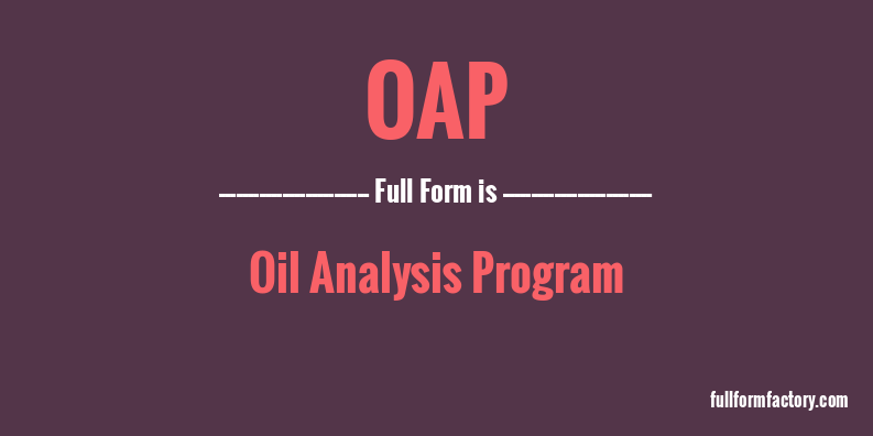 oap-full-form