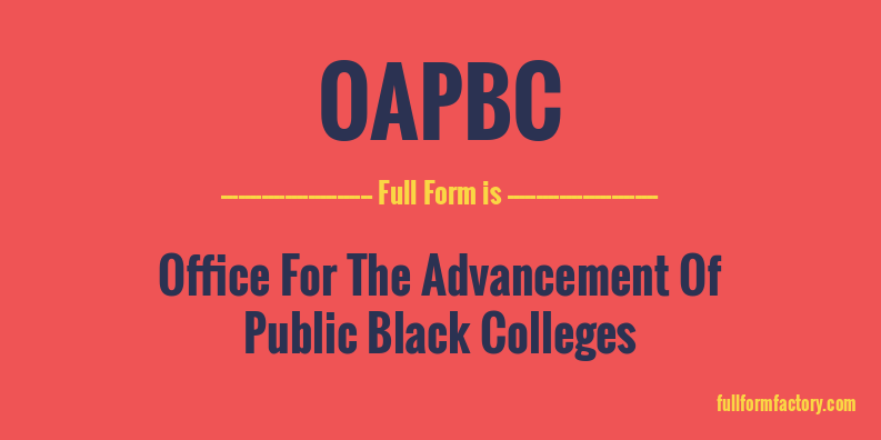 oapbc-full-form