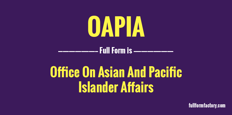 oapia-full-form
