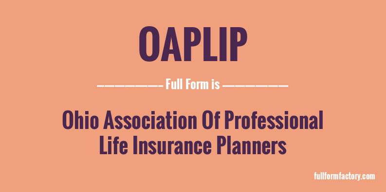 oaplip-full-form