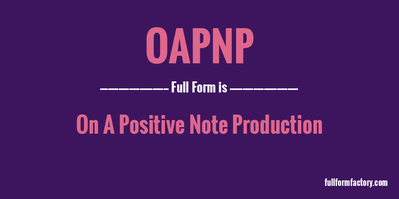 oapnp-full-form