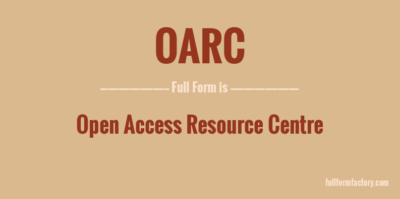 oarc-full-form