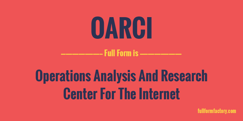 oarci-full-form