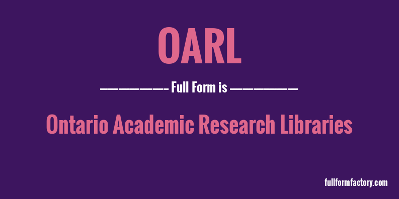 oarl-full-form