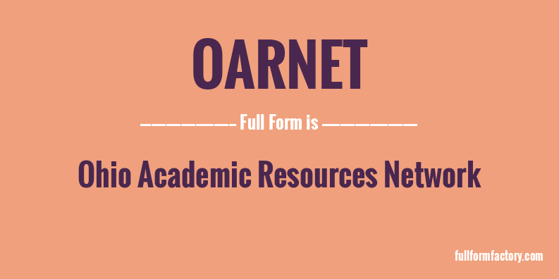 oarnet-full-form
