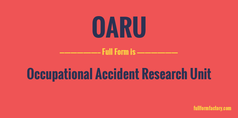 oaru-full-form