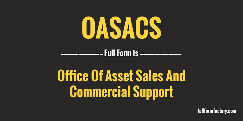 oasacs-full-form