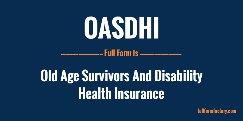 oasdhi-full-form