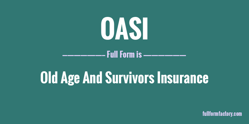 oasi-full-form