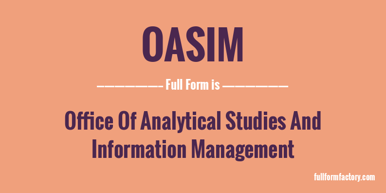 oasim-full-form
