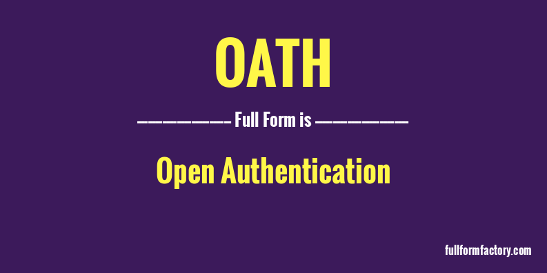 oath-full-form