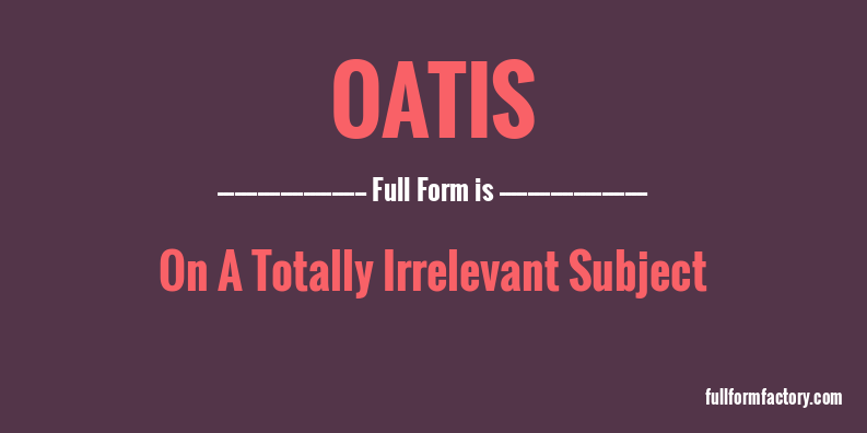 oatis-full-form