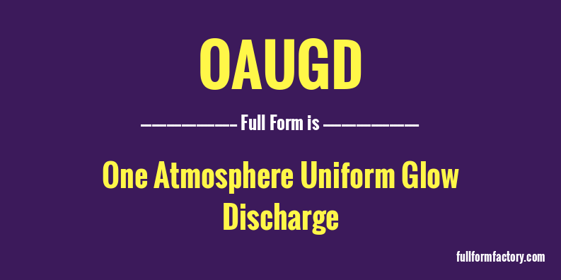 oaugd-full-form