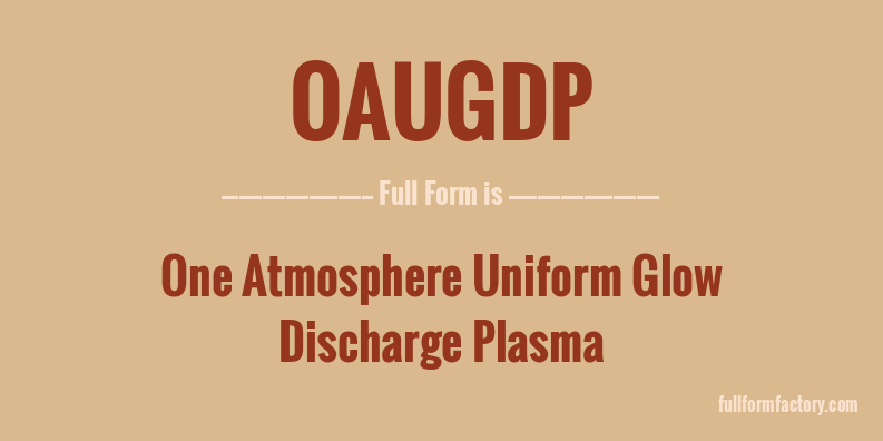 oaugdp-full-form
