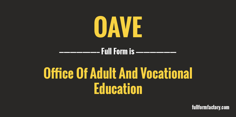 oave-full-form