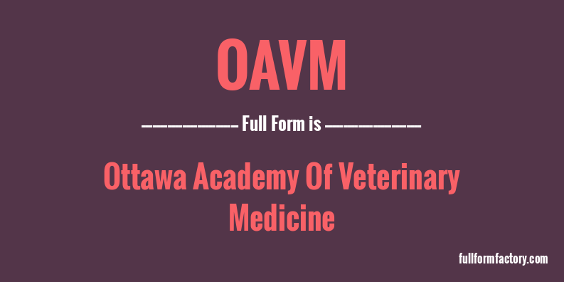oavm-full-form
