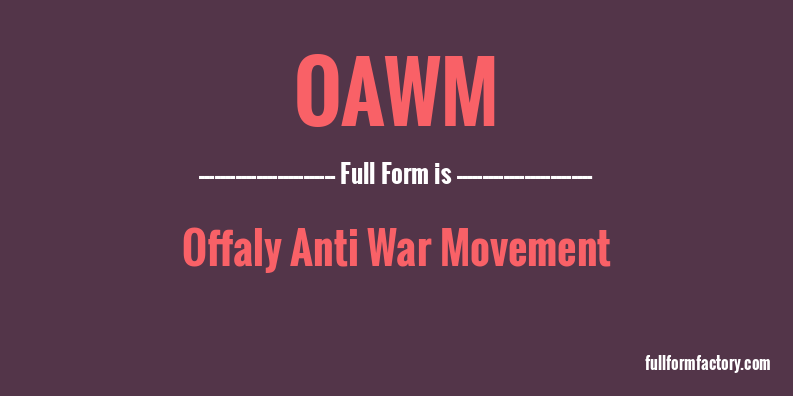 oawm-full-form