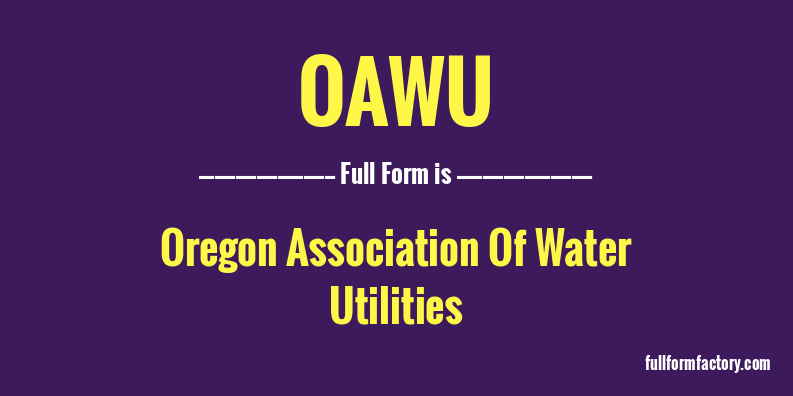 oawu-full-form