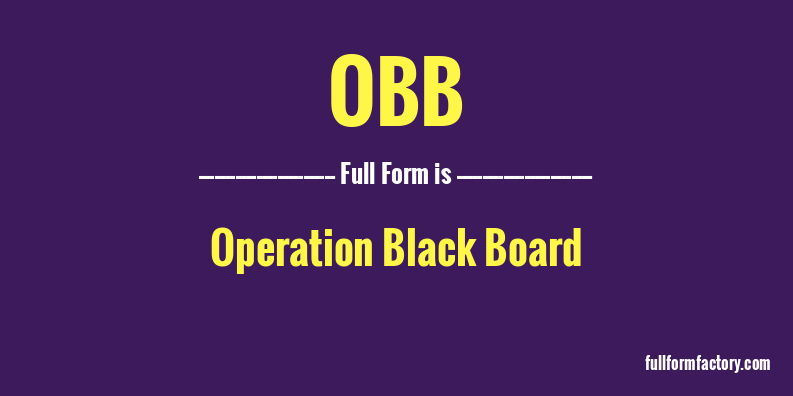 obb-full-form