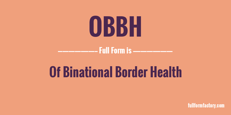 obbh-full-form
