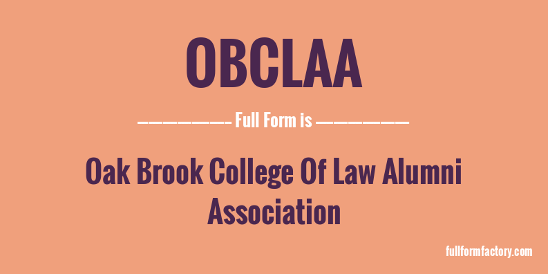 obclaa-full-form