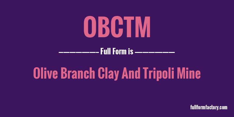 obctm-full-form