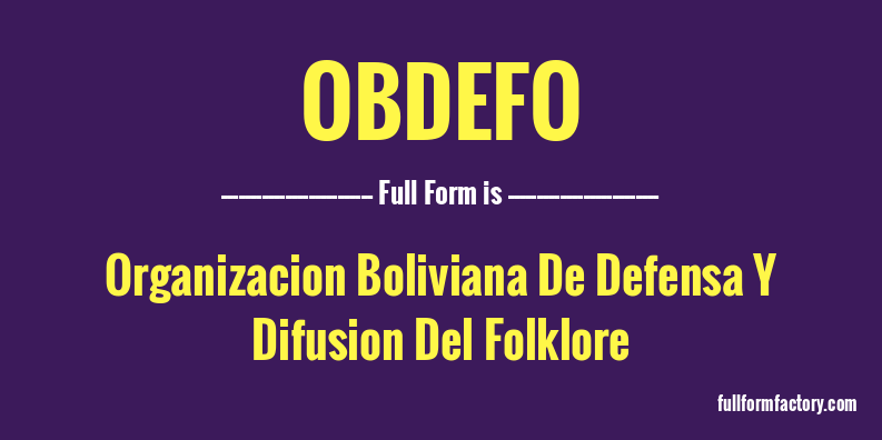 obdefo-full-form