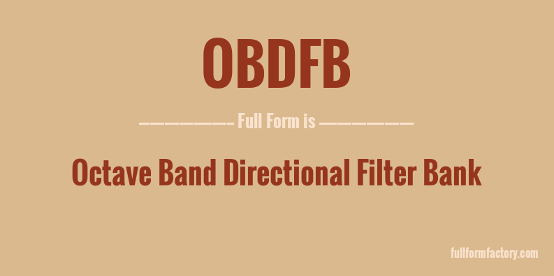 obdfb-full-form